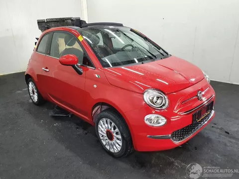 Fiat 500 1.0 Hybrid Red LOUNGE